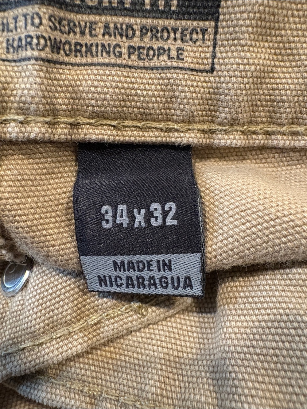Carhartt Straight Fit Rugged Flex 34x32 - Picture 6 of 7